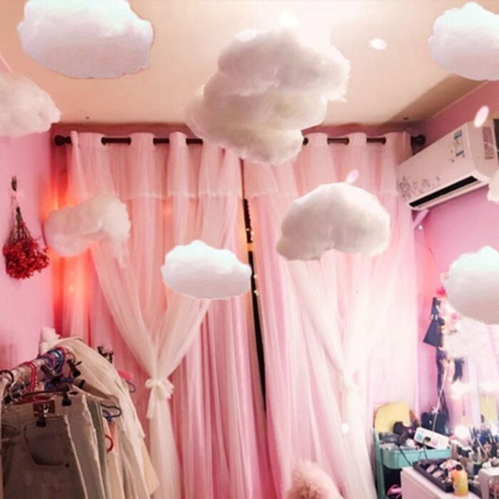 Wedding Party Supply Store - Искусственные хлопковые украшения для фотосессий: облака,