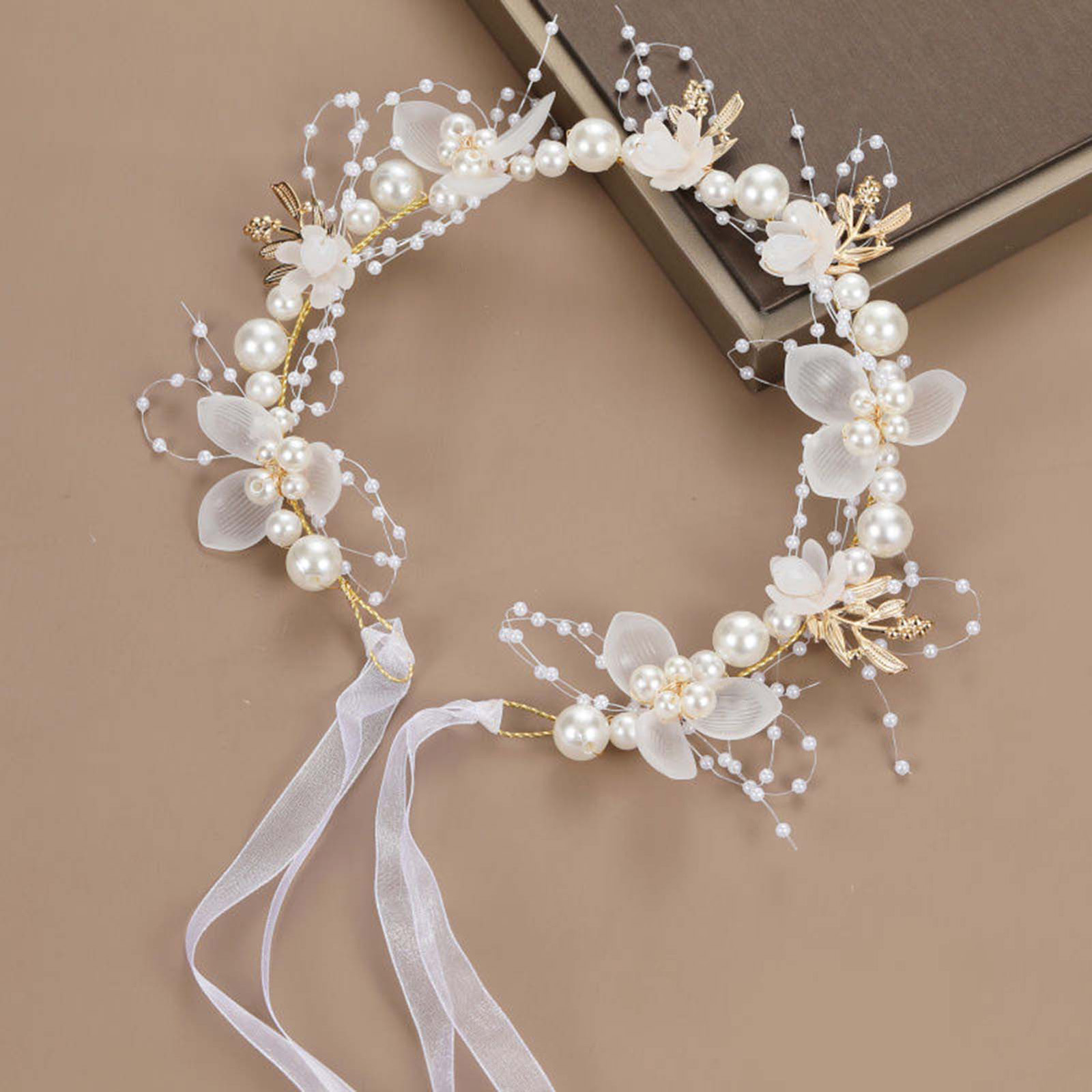 Жемчужная цветочная повязка на – обзор и цена Wedding Arch Flower