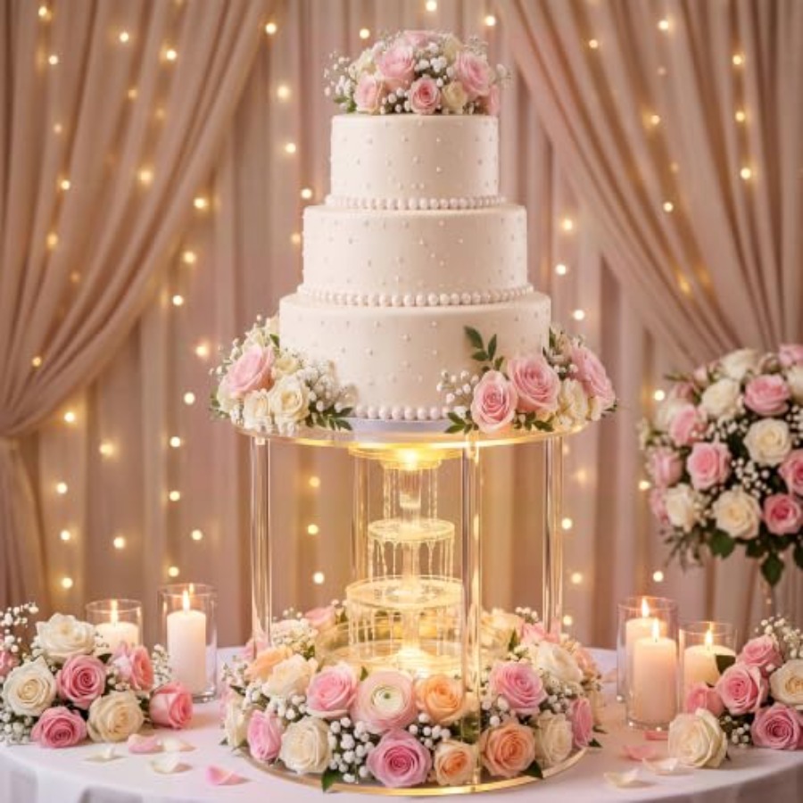 16-дюймовая акриловая подставк – обзор и цена Wedding Fountain