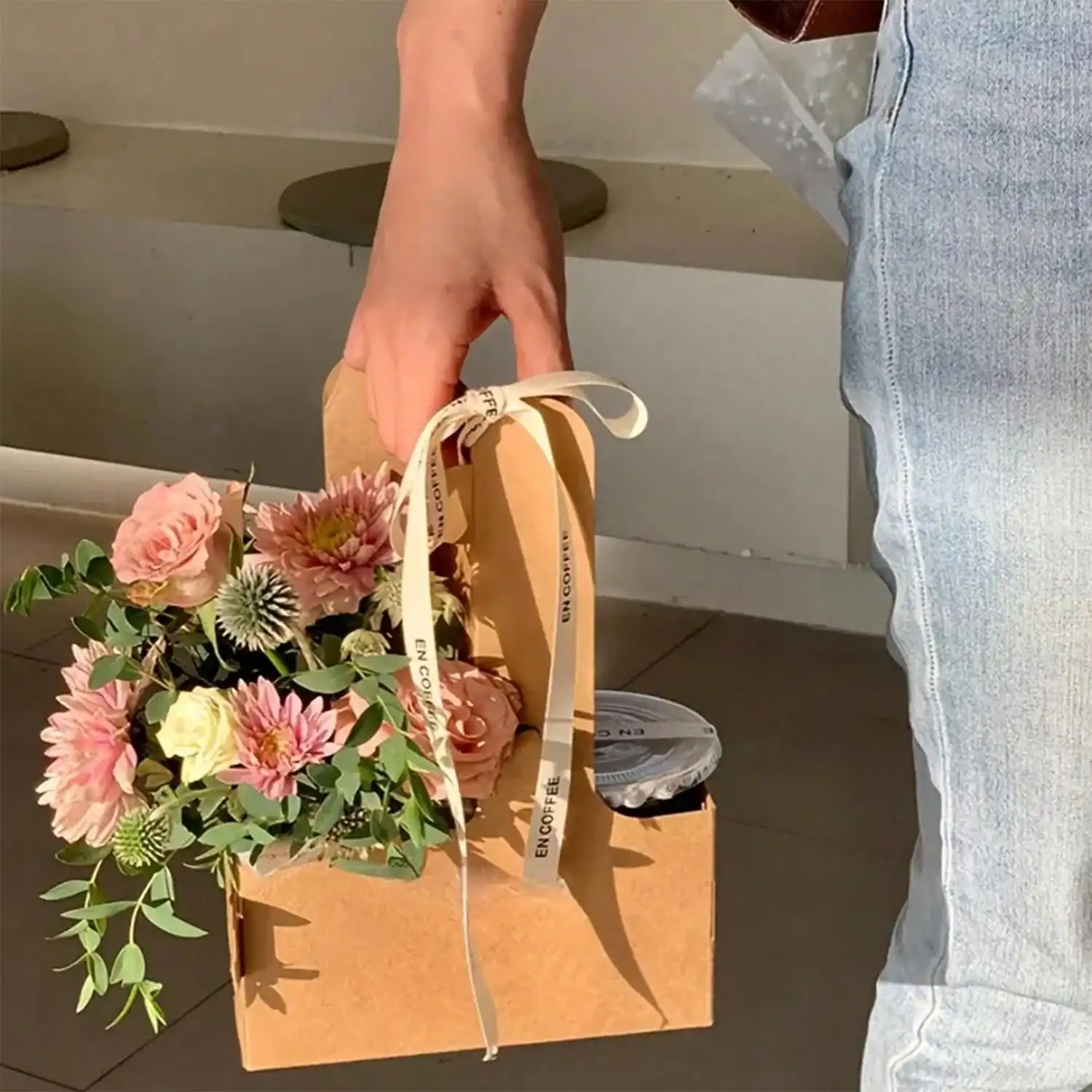 Крафт-бумага, букет цветов, по – обзор и цена Wedding Fountain