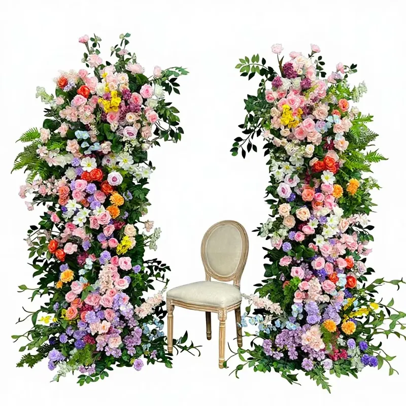 Горячая распродажа: Искусствен – обзор и цена Wedding Arch Flower