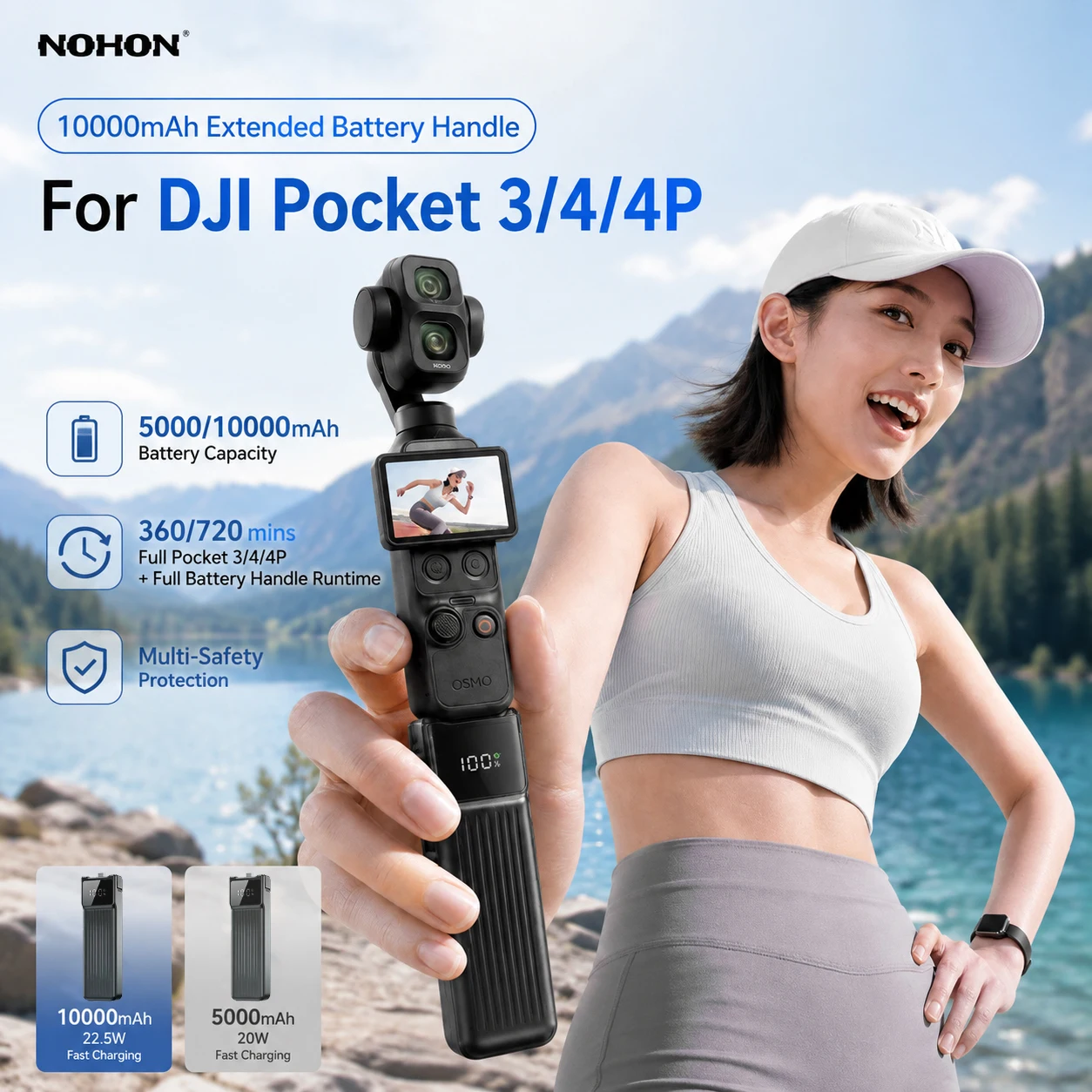 Аккумуляторная рукоятка NOHON  – обзор и цена Wedding Power Supply